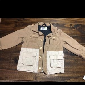 Toddler khaki jacket